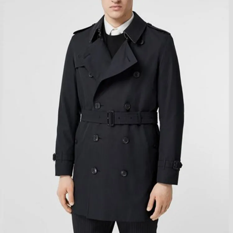 Burberry Trench Coat Men's Midnight Navy-2