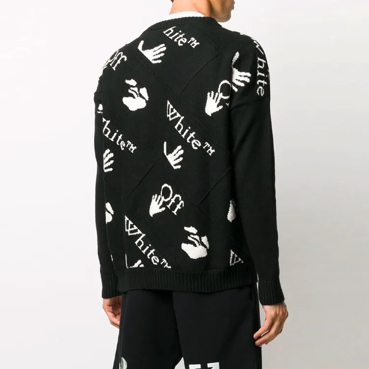 OFF WHITE Drowning Crewneck Sweater-2