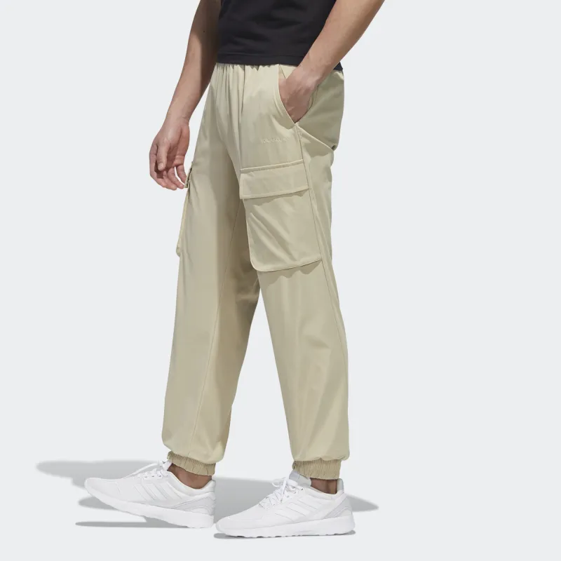 Adidas Neo Knitted Sweatpants Men's Grassland Brown-3