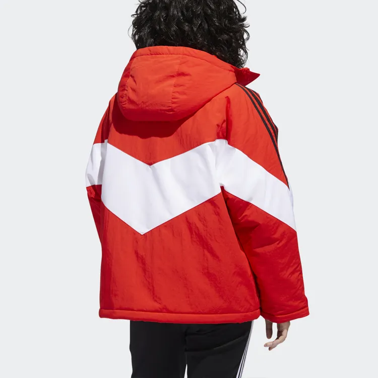 Adidas Originals Puffer Jackets Women's Red-2