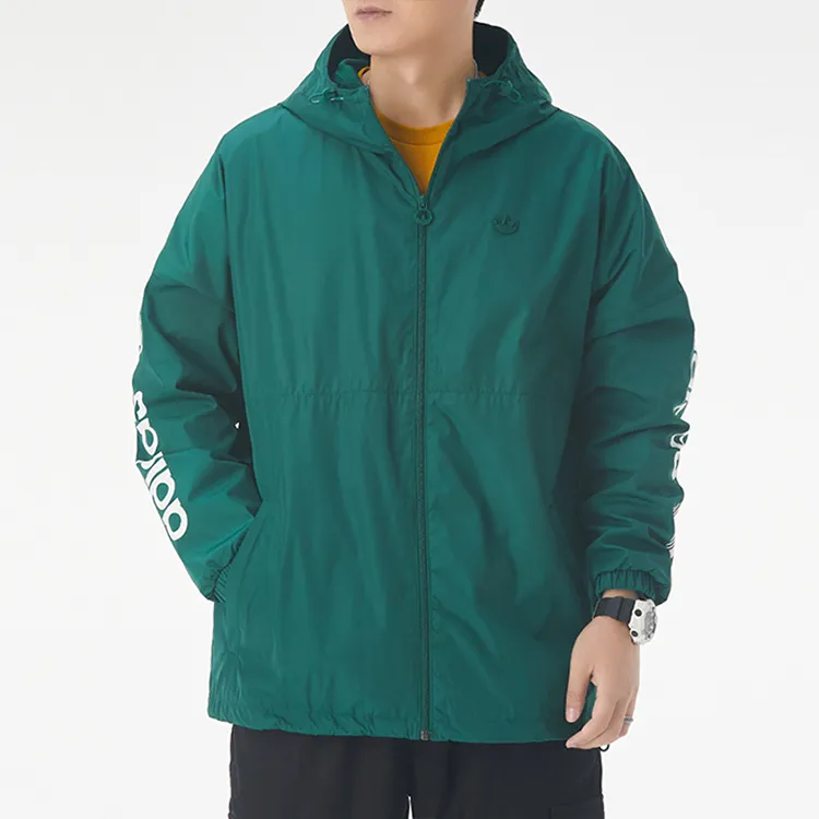 Adidas Originals Regen Wbreaker Jackets Men Green-2