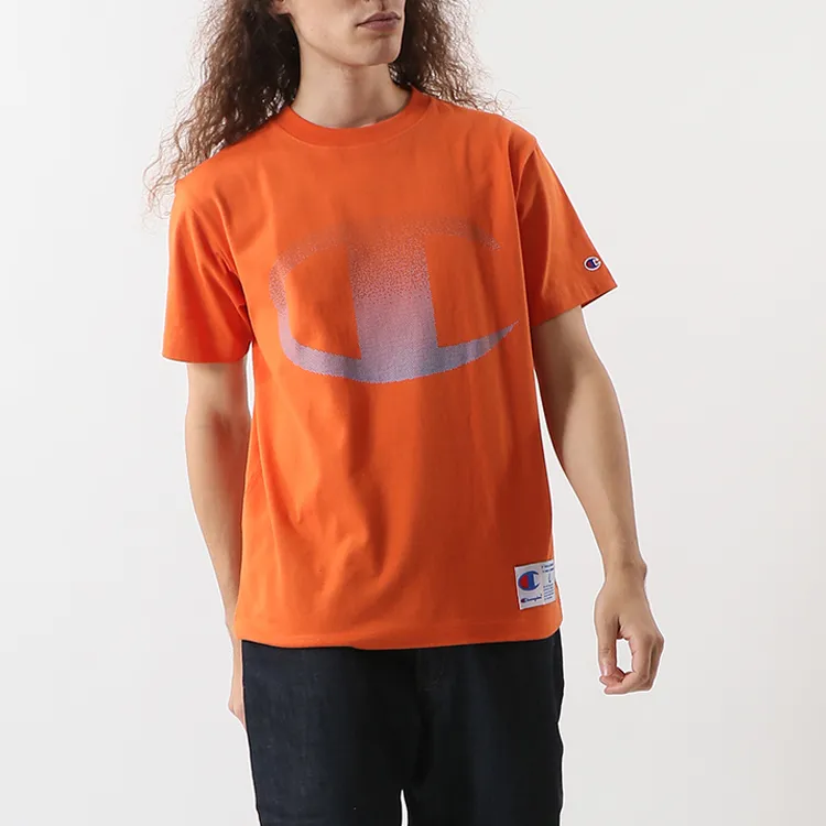 Champion T-Shirt Japan Version Unisex Orange-3