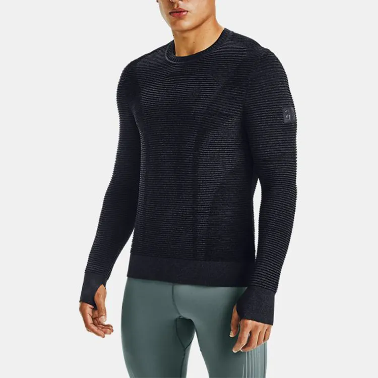 Under Armour IntelliKnit Fitness Clothing Men Black-2