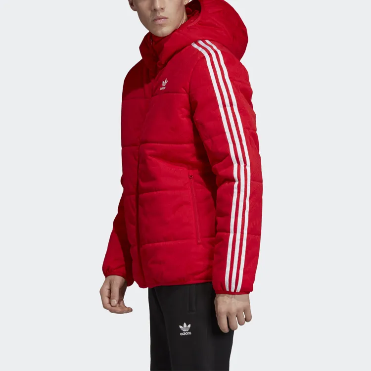 Adidas Originals Puffer Jacket Men's Scarlet-4