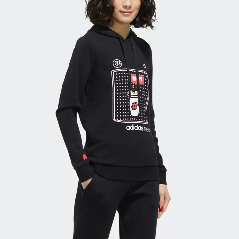 Adidas Neo Sweatshirt Women's Black-4