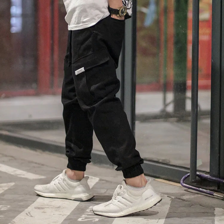 MostwantedLab Casual Pants Unisex Black-2