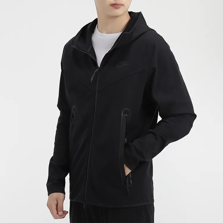 Nike Jackets Men Black-4