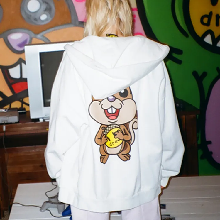 Drew House Smiley Collection Sweatshirt Winter Unisex WHITE OFF WHITE-2