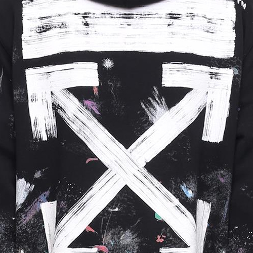 OFF-WHITE Galaxy Brushed Zip Up Hoodie S - POIZON