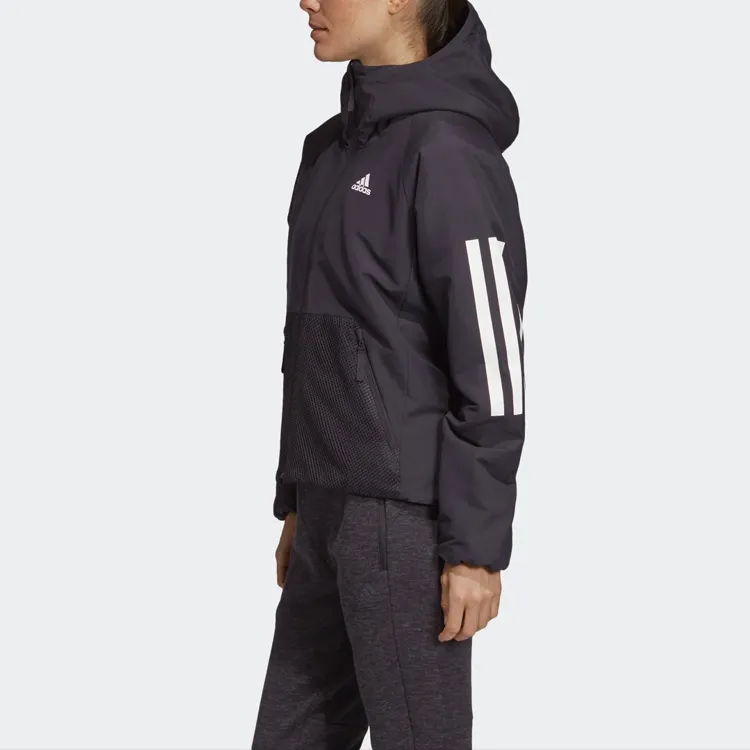 Adidas Puffer Jackets Women's Black-5