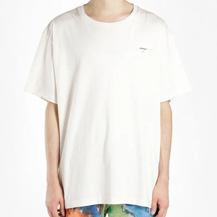 OFF WHITE T Shirts Men White-2