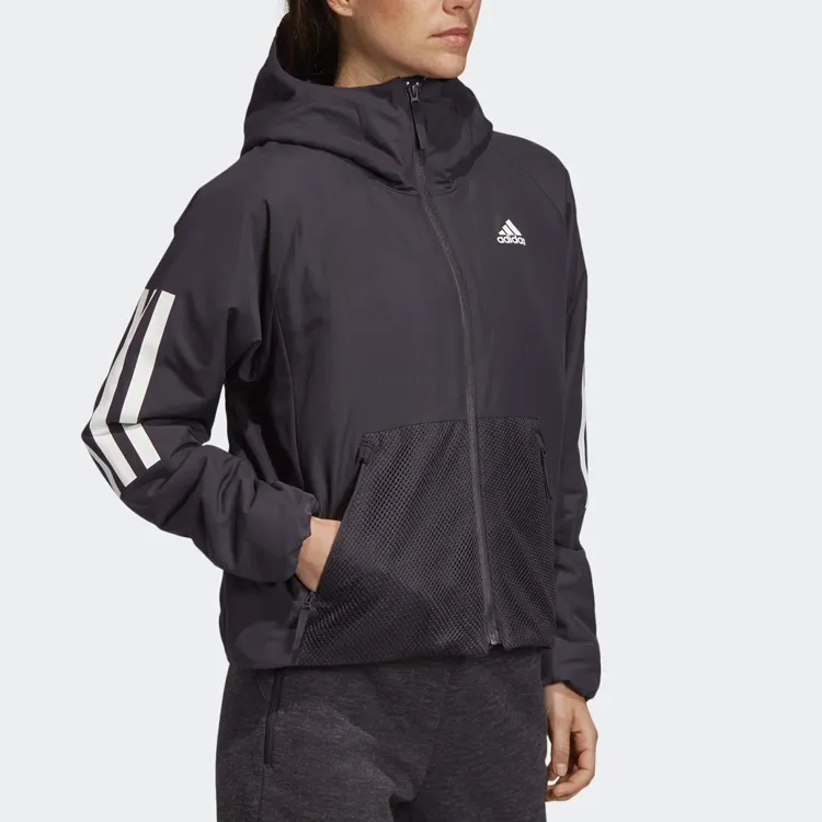 Adidas Puffer Jackets Women's Black-4