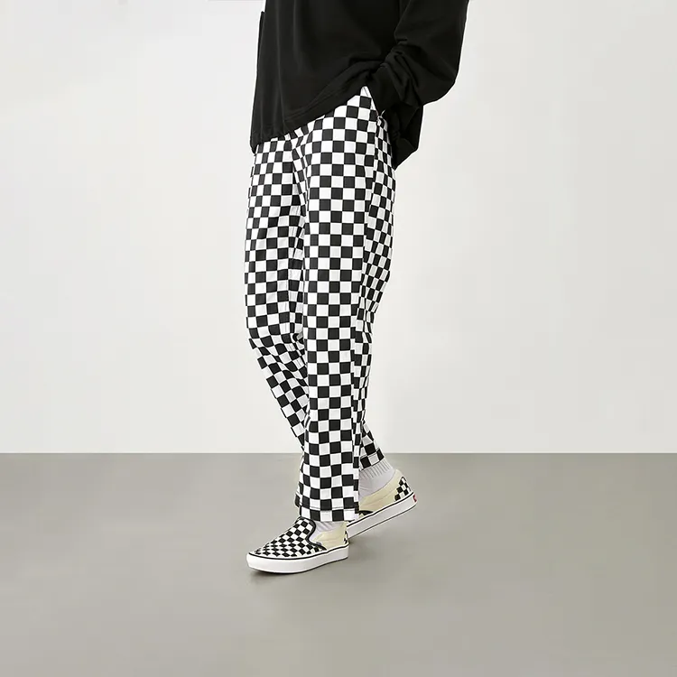 Vans Cargo Pants Unisex Black/White-4