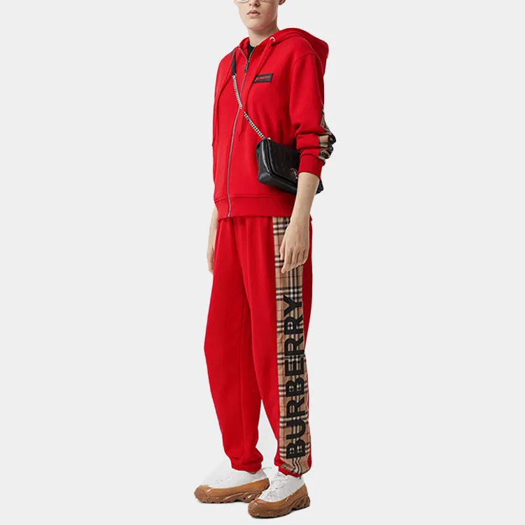 Burberry Casual Pants Women's Bright Red-3