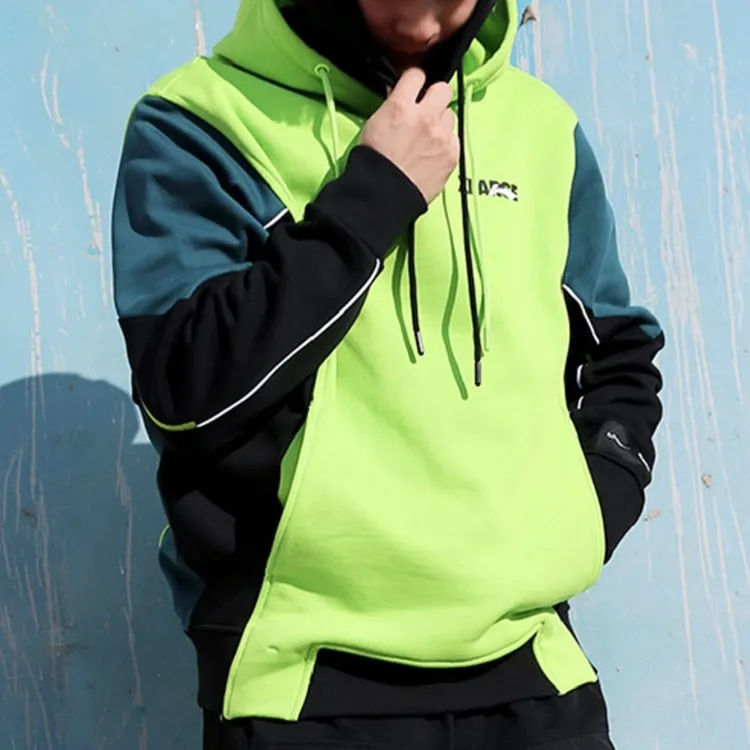 Xlarge X LINING Sweatshirts Men Black Green Multicolor-2
