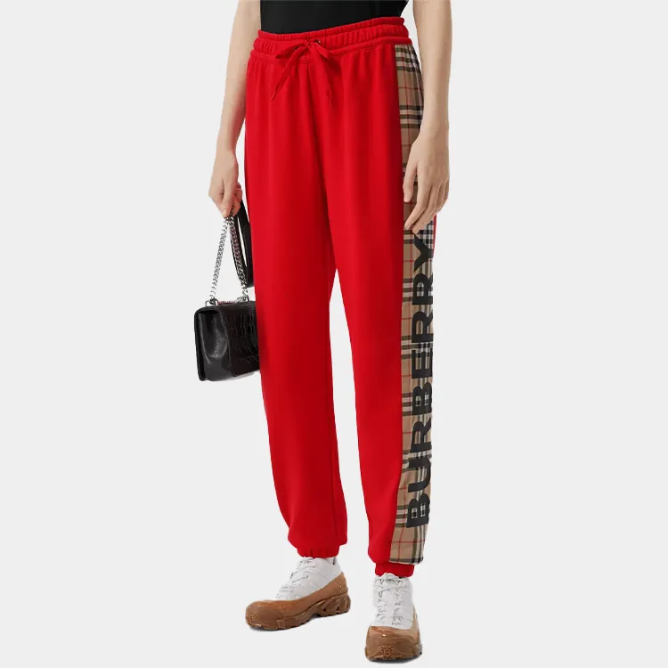 Burberry Casual Pants Women's Bright Red-4