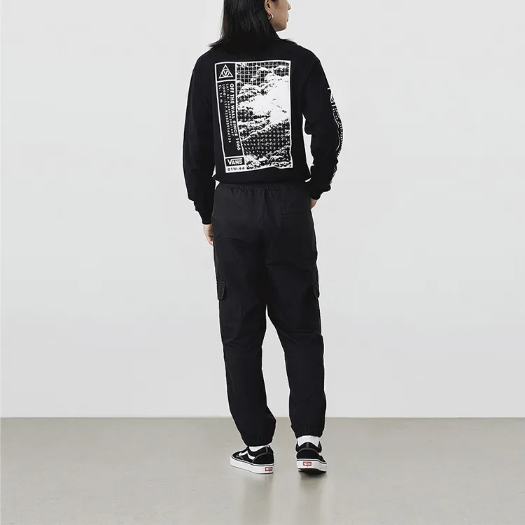 Vans Cargo Pants Men Black-3