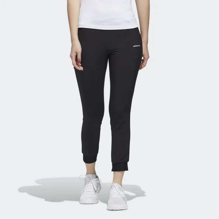 Adidas Neo Slim Fit Pants Sports Pants Women's Black-2