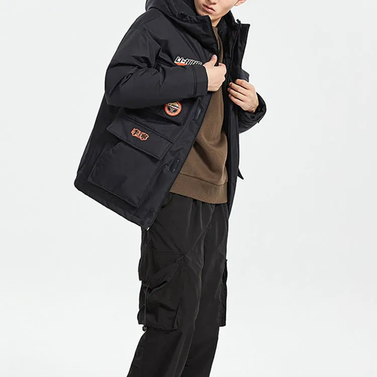 LiNing Down Jacket Winter Men's Black-2