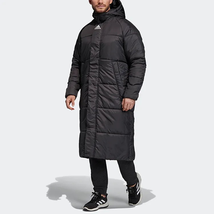 Adidas Parka Coats Men Black-2