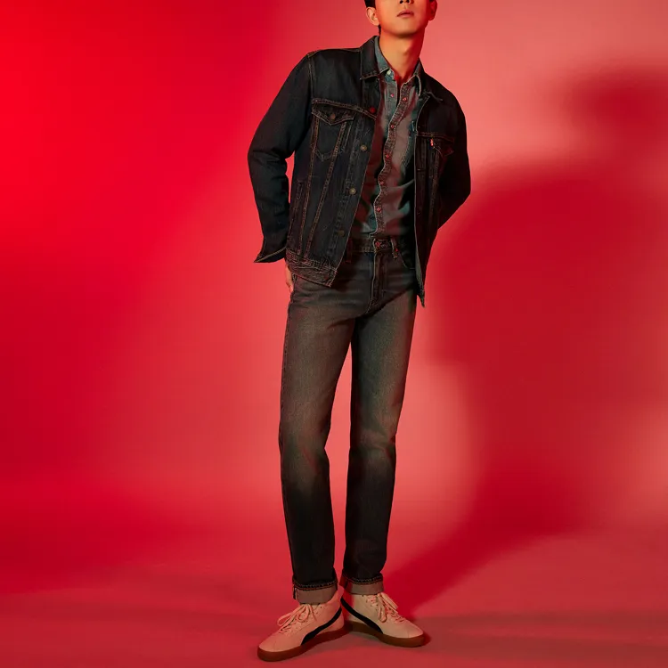 Levis Jackets Men Navy Blue-3