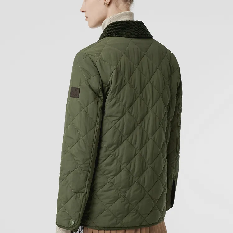 Burberry Puffer Jacket Women's Willow Green-3