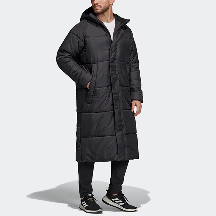Adidas Parka Coats Men Black-5