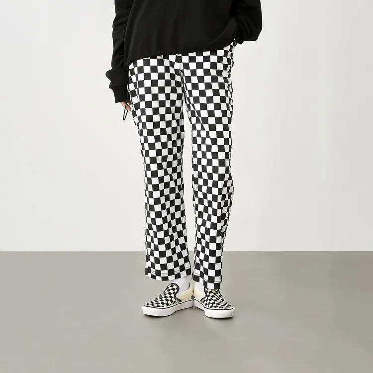 Vans Cargo Pants Unisex Black/White-5
