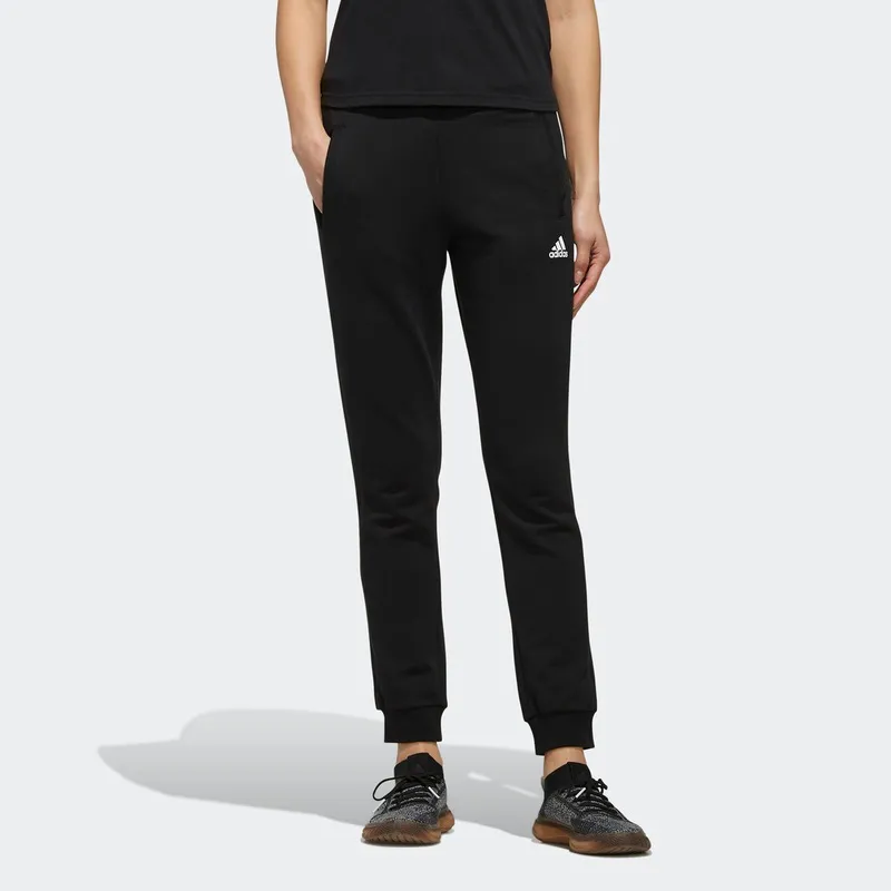 Adidas Knitted Sweatpants Women's Black-2