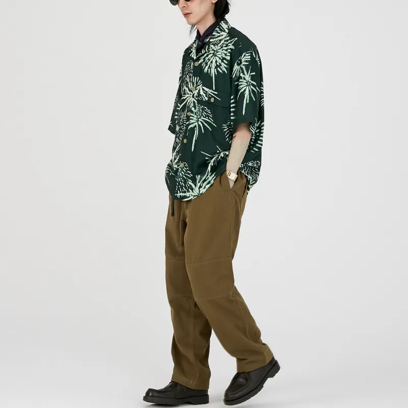DAKYAM Moderate Casual Pants Unisex Camel-2