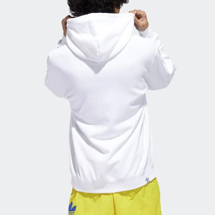 Adidas Originals Trefoil Sweatshirts Men White-3