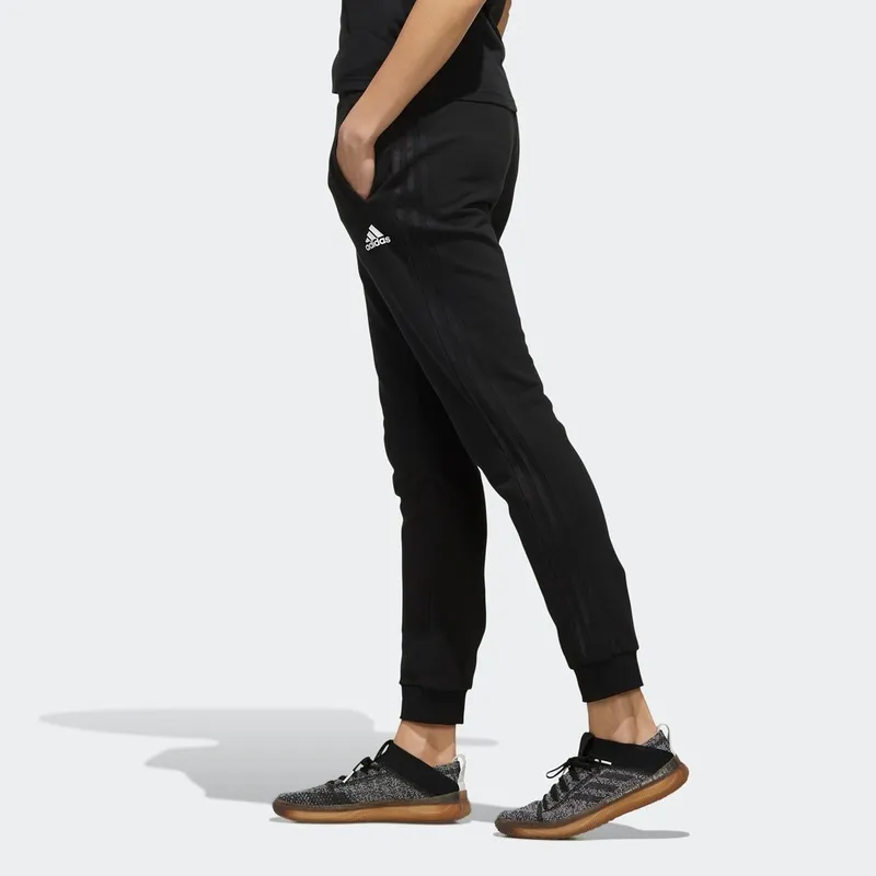Adidas Knitted Sweatpants Women's Black-5