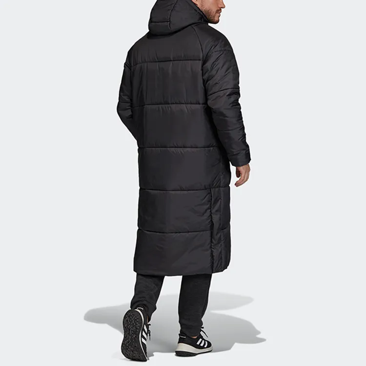 Adidas Parka Coats Men Black-4