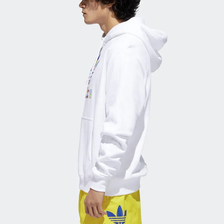 Adidas Originals Trefoil Sweatshirts Men White-4