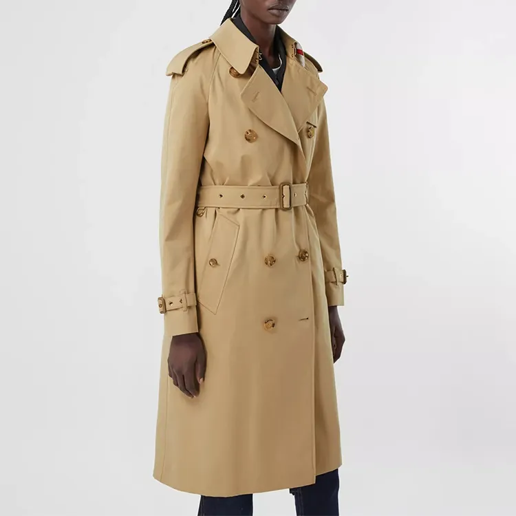 Burberry Archive Scarf Print lined Trench Coat-3