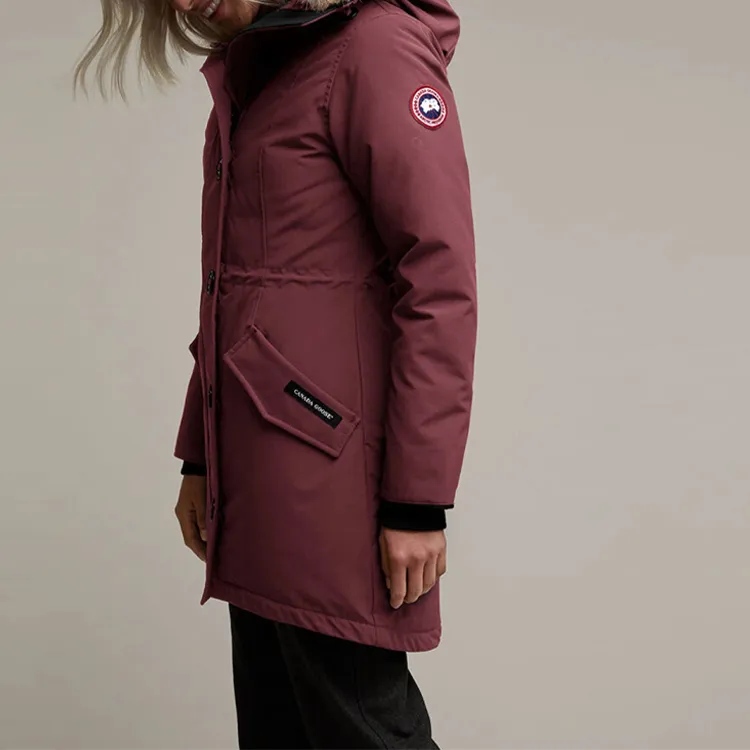 Canada Goose Down Jacket Winter Women's Berry Red-1