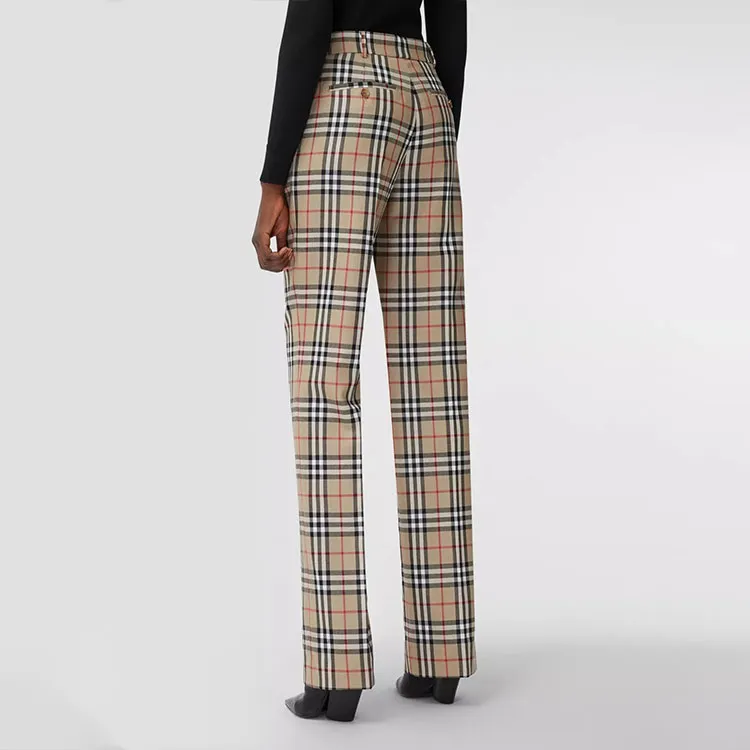 Burberry Casual Pants Women's Archive Beige-1