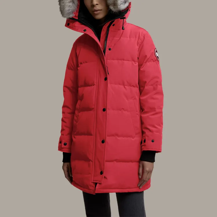 Canada Goose Shelburne Series Down Jacket Women's Red-1