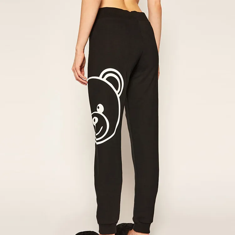 MOSCHINO Knitted Sweatpants Women's Black-2