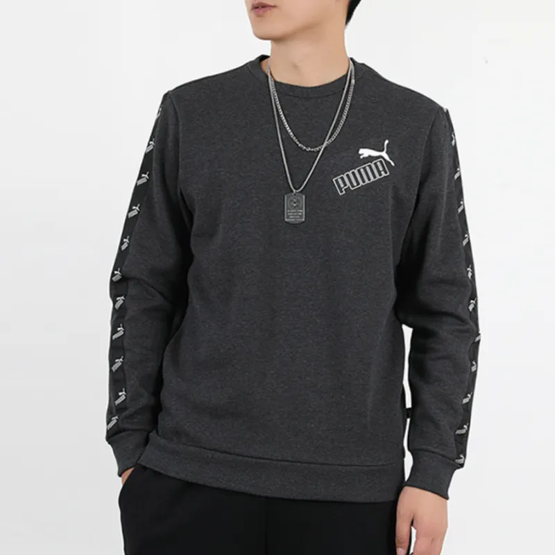 PUMA Sweatshirts Men Dark Gray-3