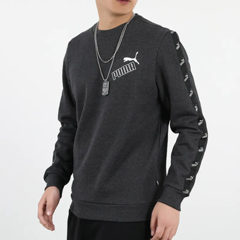 PUMA Sweatshirts Men Dark Gray-4