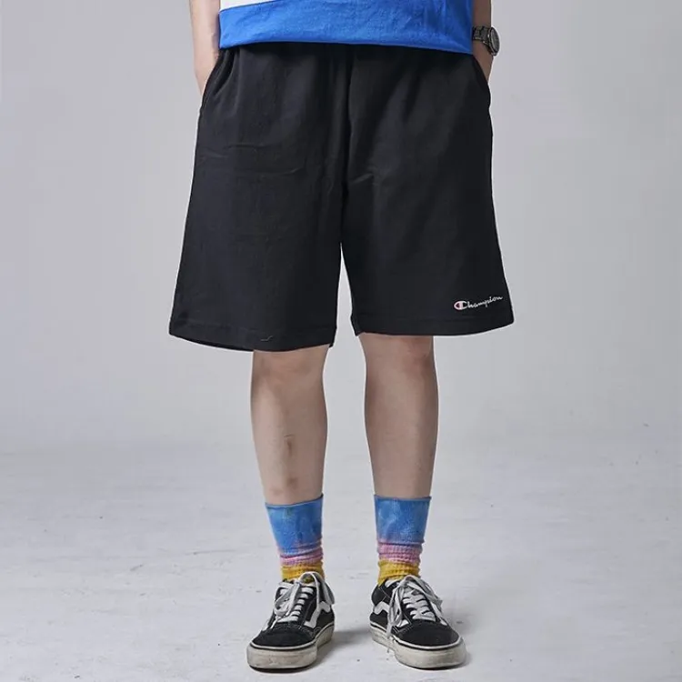 Champion Shorts Japan Version Unisex Black-4