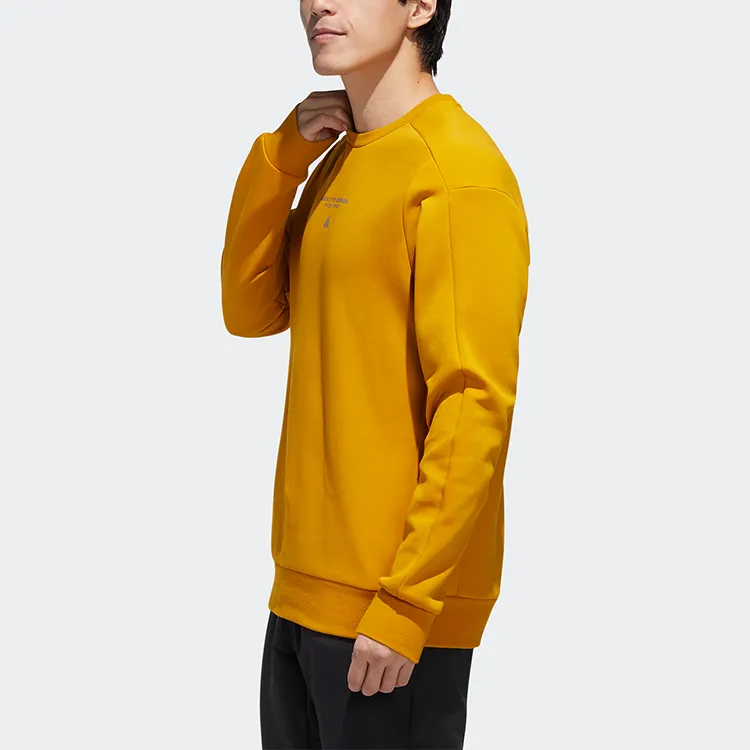 Adidas Sweatshirts Men Jade White Gold-4