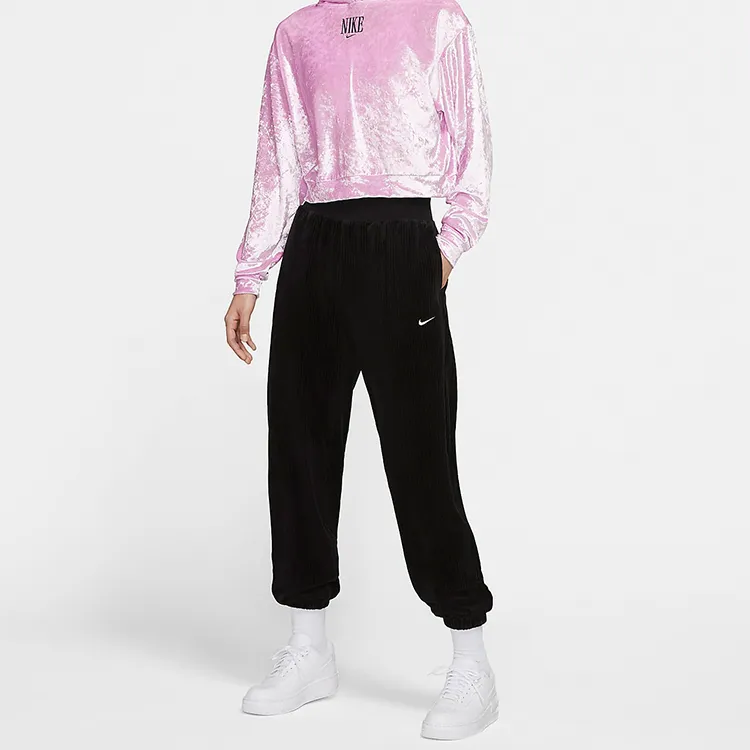 Nike Knitted Sweatpants Women's Black-3