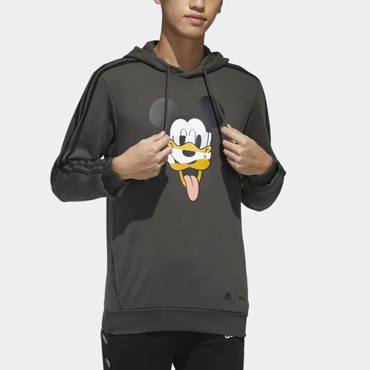 Disney X Adidas Sweatshirts Men Deep Earthy Brown-2