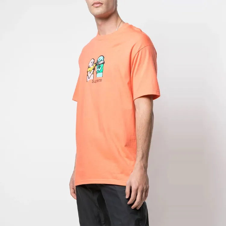 Supreme FW20 T Shirts Unisex Neon Orange-1