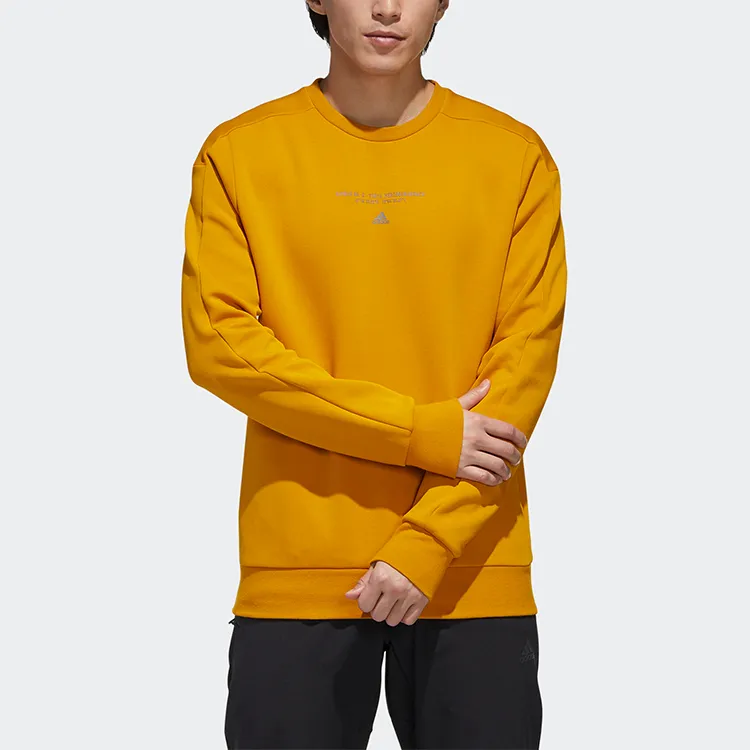 Adidas Sweatshirts Men Jade White Gold-2