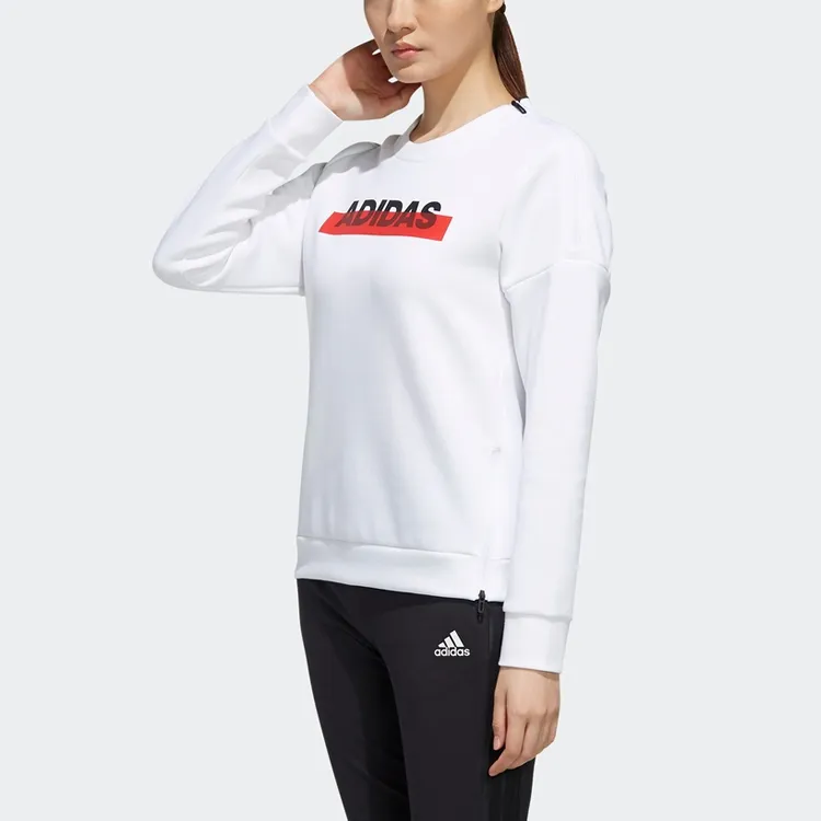 Adidas Sweatshirts Women's White-4