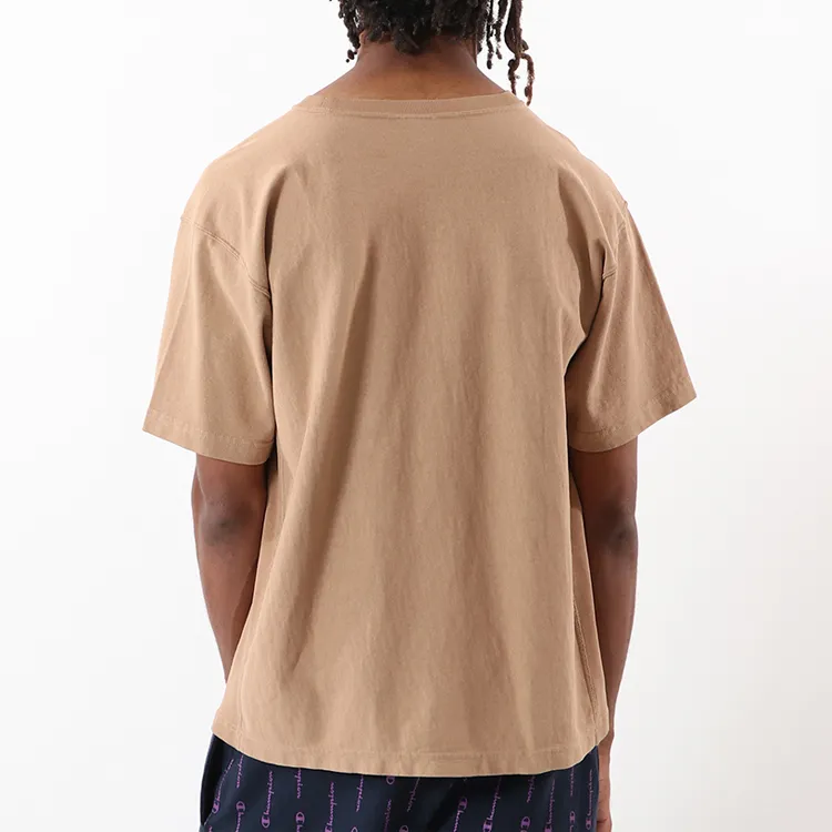 Champion T Shirt Japan Version Unisex Beige-4