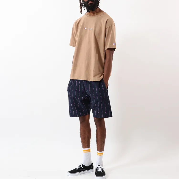 Champion T Shirt Japan Version Unisex Beige-5